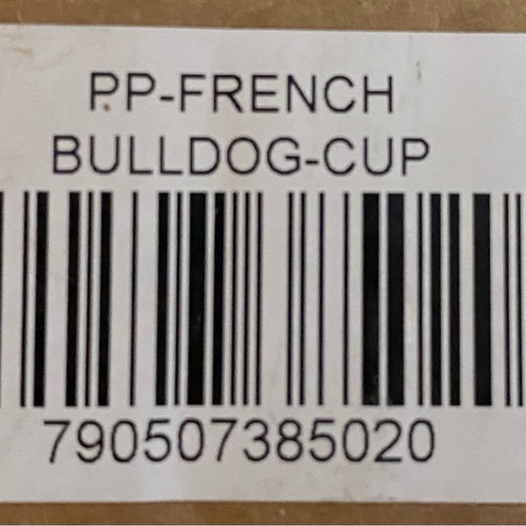 Dimension 9 French Bulldog Coffee Mug, White -New with Box & Hang Tag - Picture 4 of 4